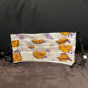 NBA LA Lakers Pleated 2ply Cotton Facemask